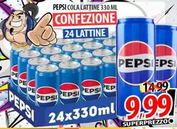 Il Genio Supermercato Pepsi cola lattine offerta