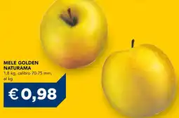 Esselunga Mele golden naturama offerta