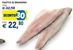Esselunga Filetto di branzino offerta