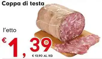 Despar Coppa di testa offerta