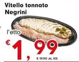 Despar Vitello tonnato Negrini offerta