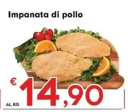 Despar Impanata di pollo offerta