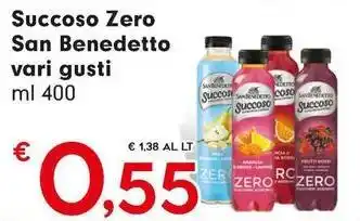 Despar Succoso Zero San Benedetto offerta
