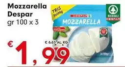Despar Mozzarella Despar offerta