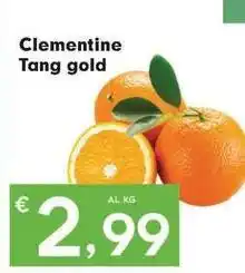 Despar Clementine Tang gold offerta