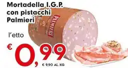 Despar Mortadella I.G.P. con pistacchi Palmieri offerta
