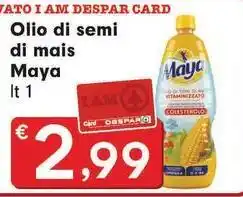 Despar Olio di semi di mais Maya offerta