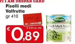 Despar Piselli medi Valfrutta offerta