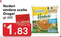 Despar Verdurì verdure scelte Orogel offerta