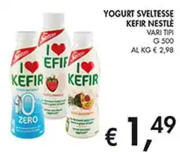 Coal Yogurt sveltesse kefir NESTLÉ offerta