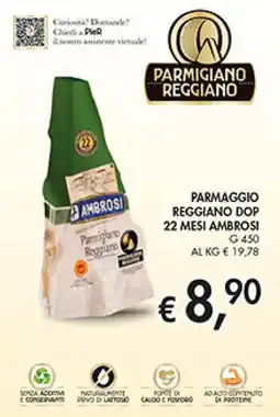 Coal Parmaggio reggiano dop 22 mesi AMBROSI offerta