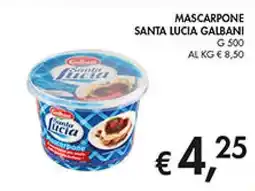 Coal Mascarpone santa lucia GALBANI offerta