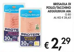 Coal Bresaola di pollo/tacchino aequilibium AIA offerta