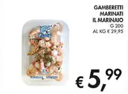 Coal Gamberetti marinati il marinaio offerta