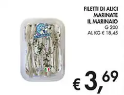 Coal Filetti di alici marinate il marinaio offerta