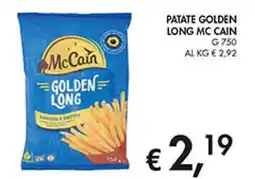 Coal Patate golden long MC CAIN offerta
