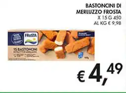 Coal Bastoncini di merluzzo frosta x 15 offerta