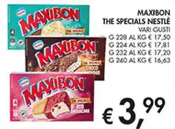 Coal Maxibon the specials NESTLÉ offerta