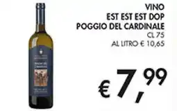 Coal Vino est est est dop poggio del cardinale offerta