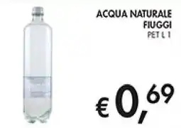 Coal Acqua naturale fiuggi offerta