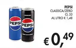 Coal Pepsi classica/zero offerta