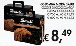 Coal Colomba mora bauli gocce di cioccolato/ crema cioccolato offerta