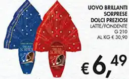 Coal Uovo brillanti sorprese dolci preziosi latte/fondente offerta