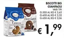 Coal Biscotti big GIAMPAOLI offerta