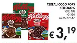 Coal Cereali coco pops KELLOGG'S offerta