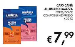 Coal Caps caffè alluminio lavazza forte/dolce compatibili nespresso offerta