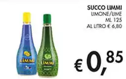 Coal Succo limmi limone/lime offerta