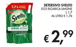 Coal Detersivo svelto eco ricarica limone offerta