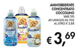 Coal Ammorbidente concentrato COCCOLINO offerta