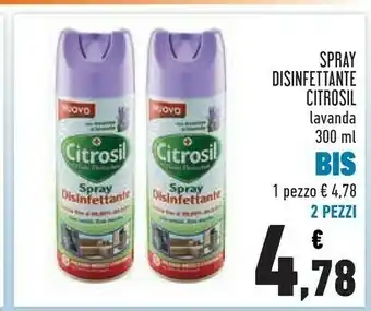 Conad Citrosil spray disinfettante lavanda offerta