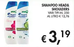 Coal Shampoo HEAD& SHOULDERS offerta