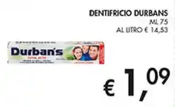 Coal Dentifricio DURBANS offerta