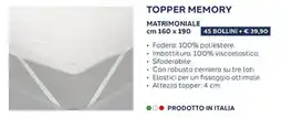 Coal Topper memory matrimoniale offerta