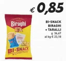 Coal Bi-snack biraghi + taralli offerta