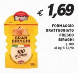 Coal Formaggio grattuggiato fresco BIRAGHI offerta