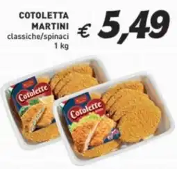 Coal Cotoletta martini classiche/spinaci offerta