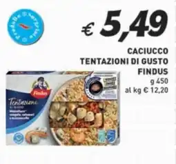 Coal Caciucco tentazioni di gusto FINDUS offerta