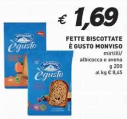 Coal Fette biscottate è gusto monviso mirtilli/ albicocca e avena offerta