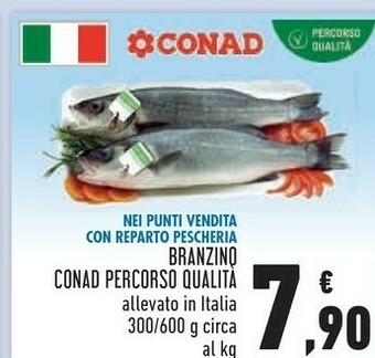 Conad Conad branzino percorso qualità offerta
