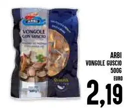 Al Discount Arbi vongole guscio offerta