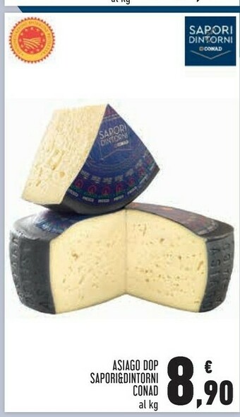 Conad Conad asiago dop offerta