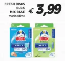 Coal Fresh discs duck mix base marine/lime offerta