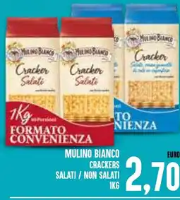 Al Discount Mulino bianco crackers salati / non salati offerta