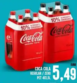 Al Discount Coca cola regular / zero pet offerta