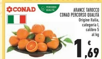 Conad Conad arance tarocco percorso qualità offerta