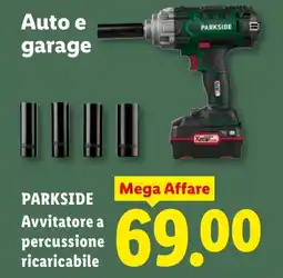 Lidl PARKSIDE Avvitatore a percussione ricaricabile offerta